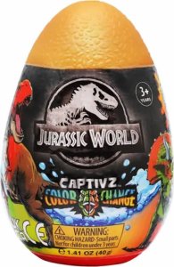 CAPTIVZ CAPTIVZ slime egg with a dinosaur figure Jurassic Color Change, assort., 502 3