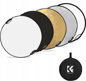 Kf Blenda Fotograficzna z Uchwytem 5w1 Okrągła 110cm DYFUZOR Plener Studio K&F / KF18.0006 4