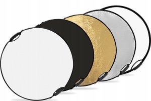 Kf Blenda Fotograficzna z Uchwytem 5w1 Okrągła 80cm DYFUZOR Plener Studio K&F / KF18.0005 11