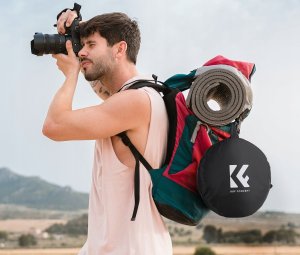 Kf Blenda Fotograficzna z Uchwytem 5w1 Okrągła 80cm DYFUZOR Plener Studio K&F / KF18.0005 9