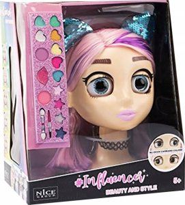 Nice Lalka do makijażu zmieniająca kolor oczu Influencer Nice 5