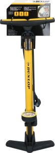 Dunlop Pompka warsztatowo - rowerowa Dunlop  160psi (11bar) z manometrem - żółty 5