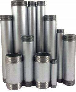 AGAflex KRÓCIEC GWINTOWANY Z OBU STRON OCYNK.  1/2" X 10 cm 5