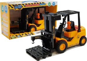LeanToys Wózek Widłowy na Baterie Pomarańczowy 1