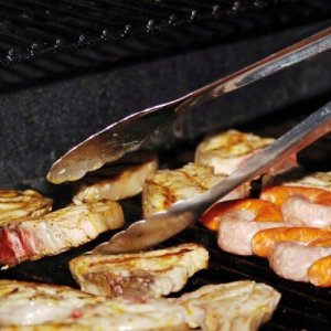 VERGIONIC Zestaw szczypce kuchenne grillowe stalowe 3 szt. różne rozmiary 8