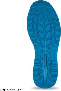 CERVA RAVEN SPORTY S1P ESD SR - Trzewiki ze stalowym podnoskiem i antyprzebiciową wkładką podeszwa PU/PU cholewka z dwoiny skórzanej 39 3