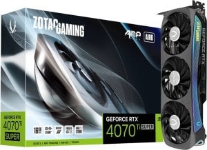 Karta graficzna Zotac Gaming GeForce RTX 4070 Ti SUPER AMP AIRO 16GB GDDR6X (ZT-D40730F2-10P) 1