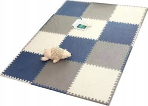 ATL FT57A Mata puzzle 60x60 do siłowni z      krawędzią 7