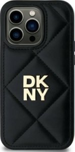 DKNY DKNY DKHCP14SPQDSLK iPhone 14 6.1" black/black Quilted Stack Logo 1