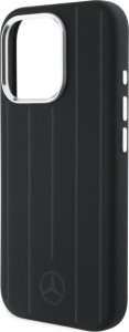 Mercedes Mercedes MEHMP16L23SUVSK iPhone 16 Pro 6.3" black/black hardcase Silicone Vertical Tonal Stripes MagSafe 6