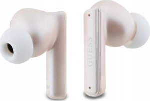 Słuchawki Guess Guess Bluetooth Headphones GUTWST88MCTGP TWS + Docking Station Pink Capsule Printed Logo 5