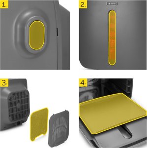 Suszarka Yoer Suszarka SPOŻYWCZA na PODCZERWIEŃ do żywności GRZYBÓW Warzyw OWOCÓW Ziół MIĘSA Ryb Regulacja ZEGAR - Yoer Sunbox FD02G 13