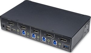 Przełącznik StarTech StarTech P4AD122-KVM-SWITCH przełącznik KVM Możliwości montowania w stelażu Czarny 2