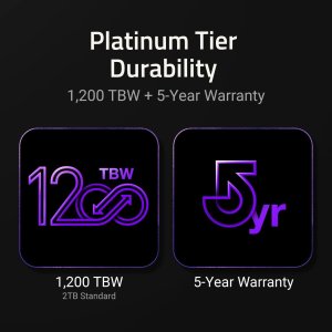 Dysk SSD Hynix SK Hynix Platinum P41 SSD | 500 GB | SSD form factor M.2 2280 | Solid-state drive interface PCIe Gen4x4 | Read speed 7000 MB/s | Write speed 4700 MB/s 5