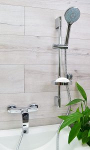 Bateria prysznicowa Sotbe SOTBE TOGA  bateria prysznicowa + DRĄŻEK prysznicowy 80cm 8