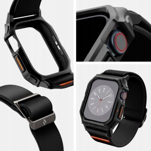 Spigen SPIGEN LITE FIT ”PRO” APPLE WATCH 10 (46 MM) MATTE BLACK 7
