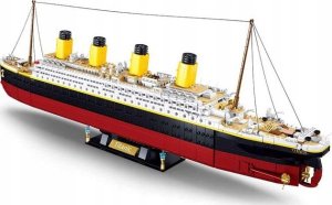 Pan i Pani Gadżet Klocki Konstrukcyjne Titanic Zestaw Klocków Do Ułożenia Prezent Dla Dzieci 1