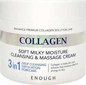 Enough Enough Collagen 3w1: Krem do masażu i oczyszczania twarzy - 300 ml 1