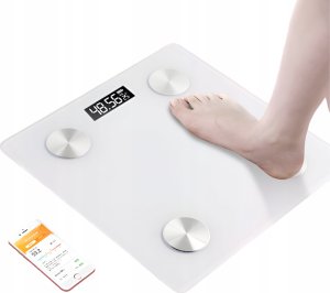 Waga łazienkowa Bounn Waga analityczna biała 2