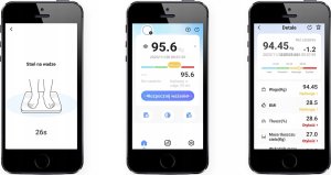 Waga łazienkowa Bounn Waga analityczna biała 6