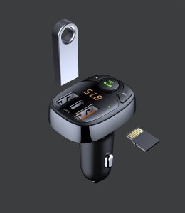 Ładowarka Bounn Åadowarka samochodowa USB QC3.0+TYPE C 3A+USB 1A 11