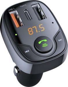 Ładowarka Bounn Åadowarka samochodowa USB QC3.0+TYPE C 3A+USB 1A 3