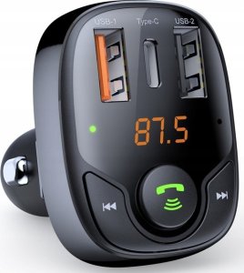 Ładowarka Bounn Åadowarka samochodowa USB QC3.0+TYPE C 3A+USB 1A 5