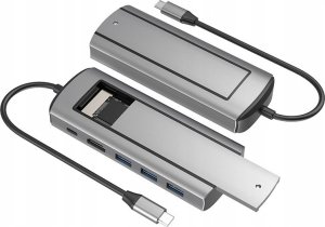 HUB USB Bounn Hub kieszeÅ dysku 6w1 sata 1