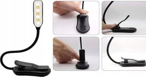 Lampka biurkowa Bounn czarna  (JBL07) 2