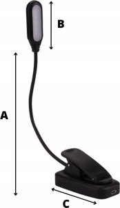 Lampka biurkowa Bounn czarna  (JBL07) 5