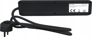 Listwa zasilająca Bounn przeciwprzepięciowa 5 gniazd 5 m czarna (BLZ-5-BL) 4