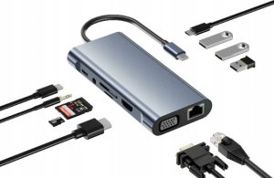 Stacja/replikator Bounn 11w1 USB-C (JL-CX11) 2