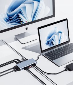 Stacja/replikator Bounn 11w1 USB-C (JL-CX11) 5