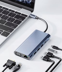 Stacja/replikator Bounn 11w1 USB-C (JL-CX11) 6