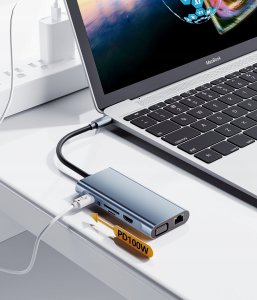 Stacja/replikator Bounn 11w1 USB-C (JL-CX11) 7