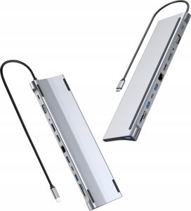 Stacja/replikator Bounn 12w1 USB-C (JL-CZ12) 2