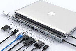 Stacja/replikator Bounn 12w1 USB-C (JL-CZ12) 4