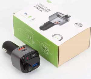 Transmiter FM Bounn Bounn transmiter FM Åadowarka samochodowa QC3.0+PD20W 12