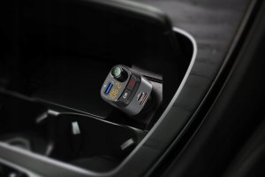 Transmiter FM Bounn Bounn transmiter FM Åadowarka samochodowa QC3.0+PD20W 6