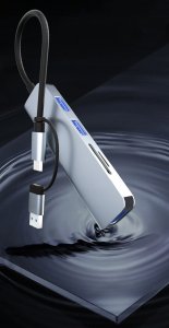 HUB USB Bounn Adapter 5w2 USB/Type-C to USB3.0+USB2.0*2+SD/TF 3