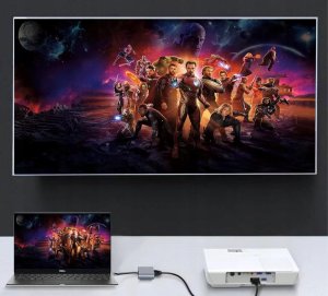 Stacja/replikator Bounn Adapter TYPE C/HDMI 4k 30hz+VGA 8