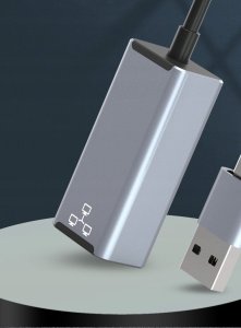 Karta sieciowa Bounn Adapter USB/TYPE C Ethernet 100Mbps 6