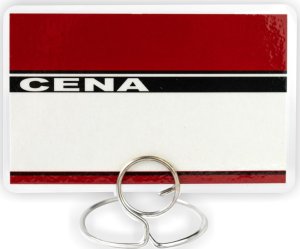StudioCen Etykiety Cenowe Laminowane - Cenówki BORDOWE 60x95mm 1