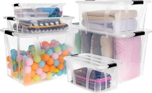 Kon-Plast KON-PLAST - Pojemnik na zabawki plastikowy - pudełko kosz - 7 L 7