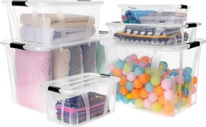 Kon-Plast KON-PLAST - Pojemnik na zabawki plastikowy - pudełko kosz - 7 L 8