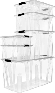 Kon-Plast KON-PLAST - Pojemnik na zabawki plastikowy - pudełko kosz - 14 L 5