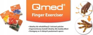MDH Qmed Finger Exerciser - produkt do rehabilitacji zielony 4
