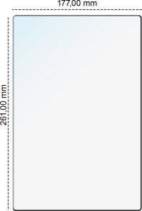 Hello Case Szkło Hartowane do Huawei MatePad 11.5" S (Szybka 9H, 2.5D, Ochronne) 3