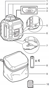 Ryobi Red line laser [RB360RLL, 5133005309] 3