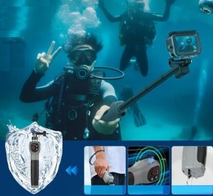 Selfie stick Telesin do GoPro HERO 13 12 11 10 9 MAX (GP-WBT-001) 6